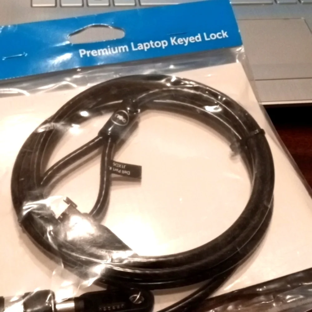 Dell premium laptop keyed lock